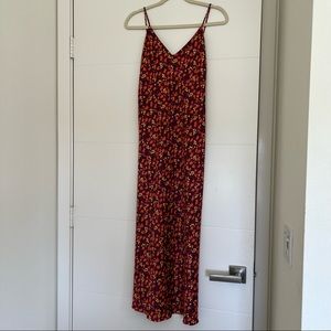 Zara floral midi dress
